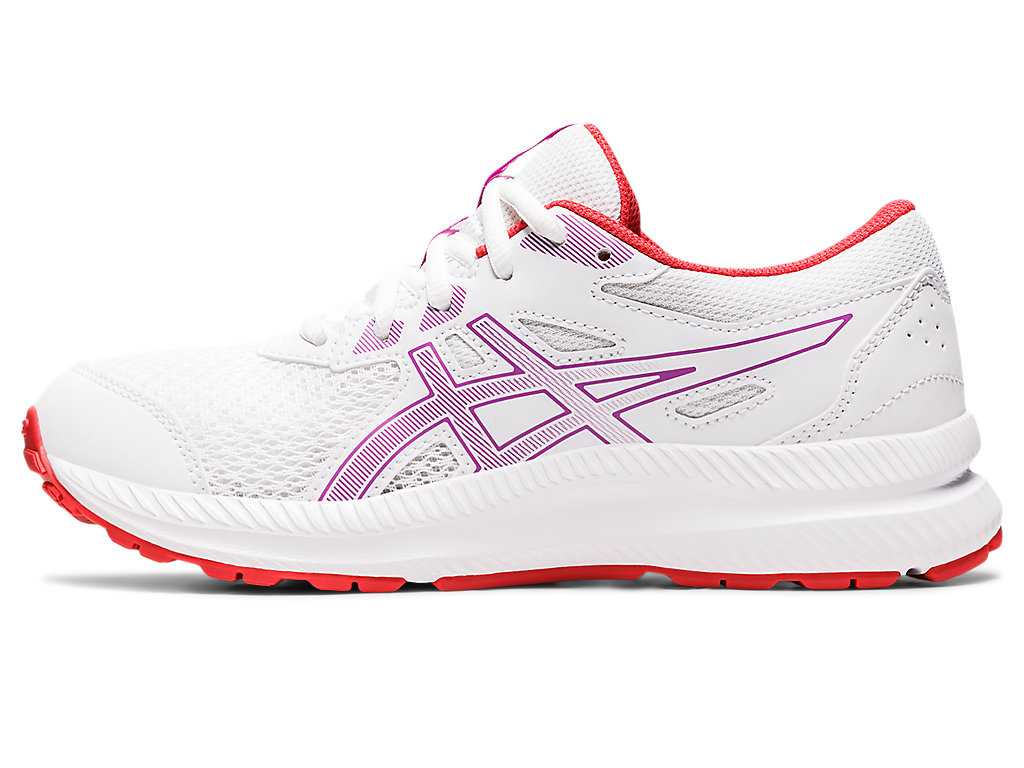 Buty do Biegania Dziecięce Asics Contend 8 Grade School Czarne Niebieskie | 95081-FZDA