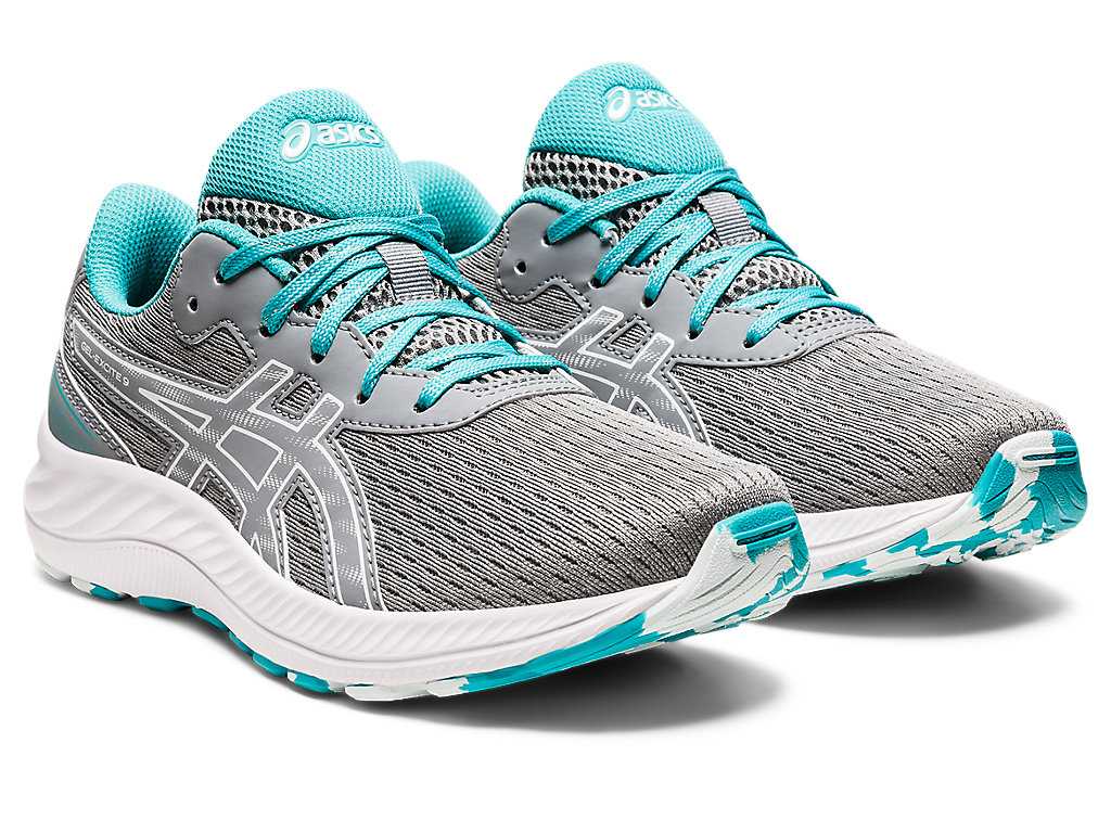 Buty do Biegania Dziecięce Asics Gel-excite 9 Grade School Czarne Niebieskie | 07458-LMQY