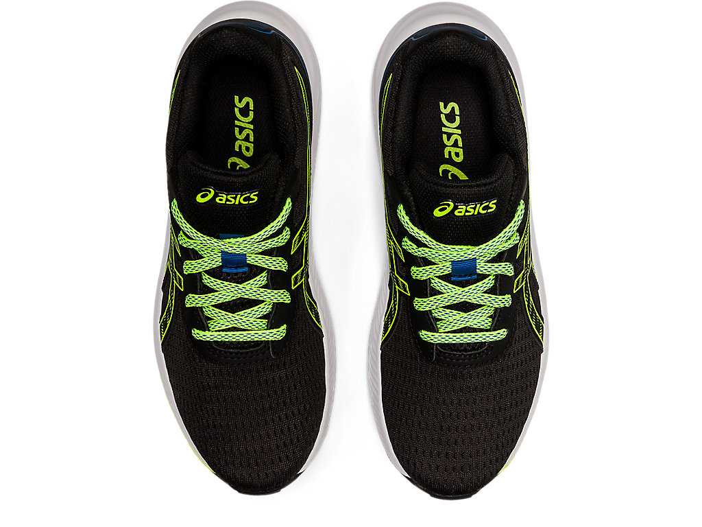 Buty do Biegania Dziecięce Asics Gel-excite 9 Grade School Czarne Niebieskie | 68395-NIVT