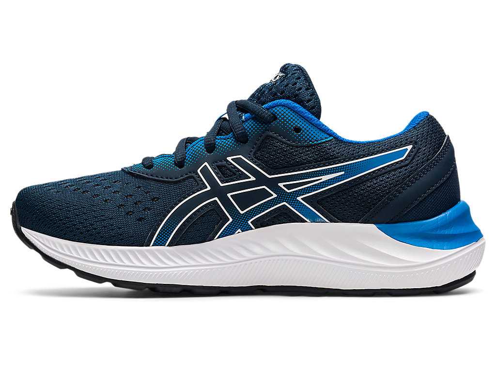 Buty do Biegania Dziecięce Asics Gel-excite 8 Grade School Czarne Czerwone | 93852-IYTD