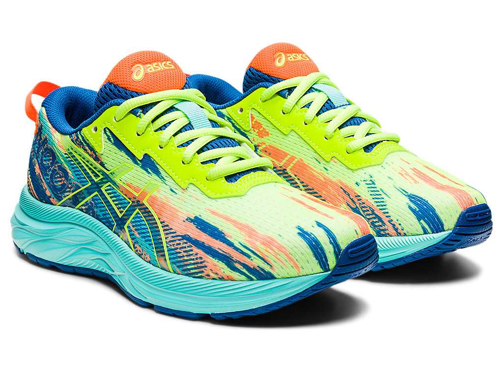 Buty do Biegania Dziecięce Asics Gel-noosa Tri 13 Grade School Różowe Żółte | 76059-BKSM