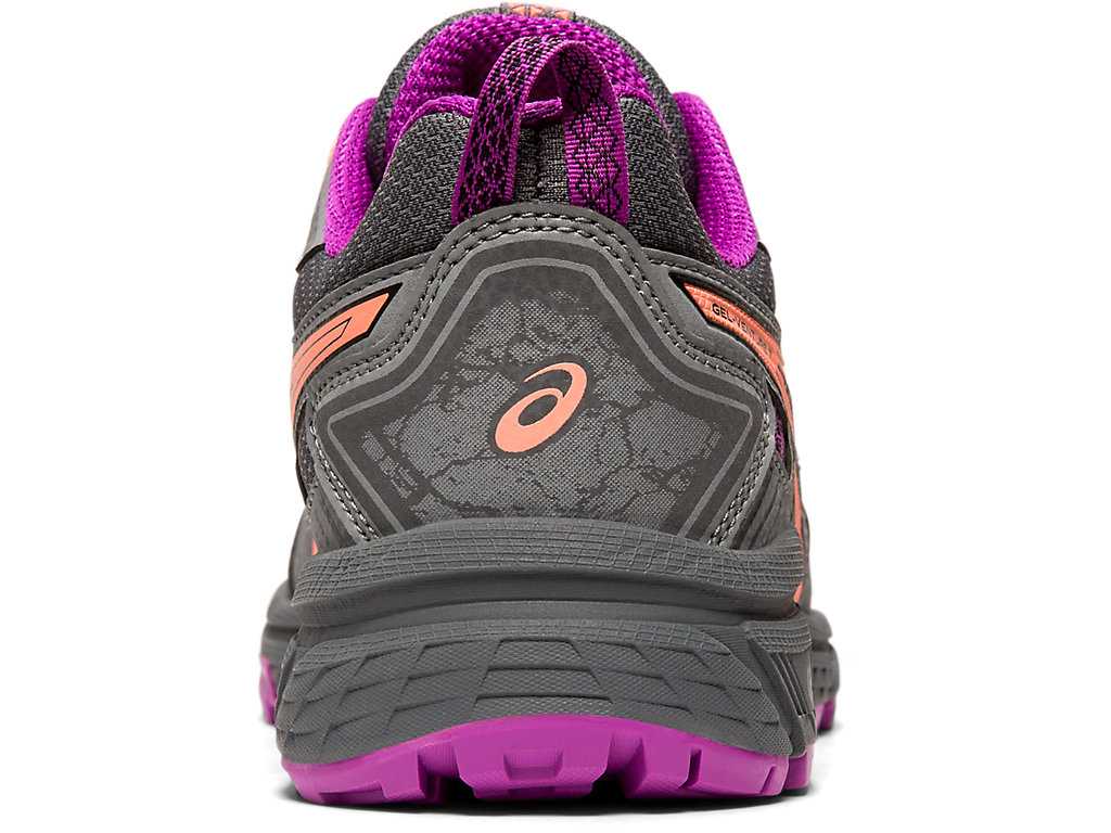 Buty do Biegania Dziecięce Asics Gel-venture 7 Grade School Szare Fioletowe | 29180-LGQB