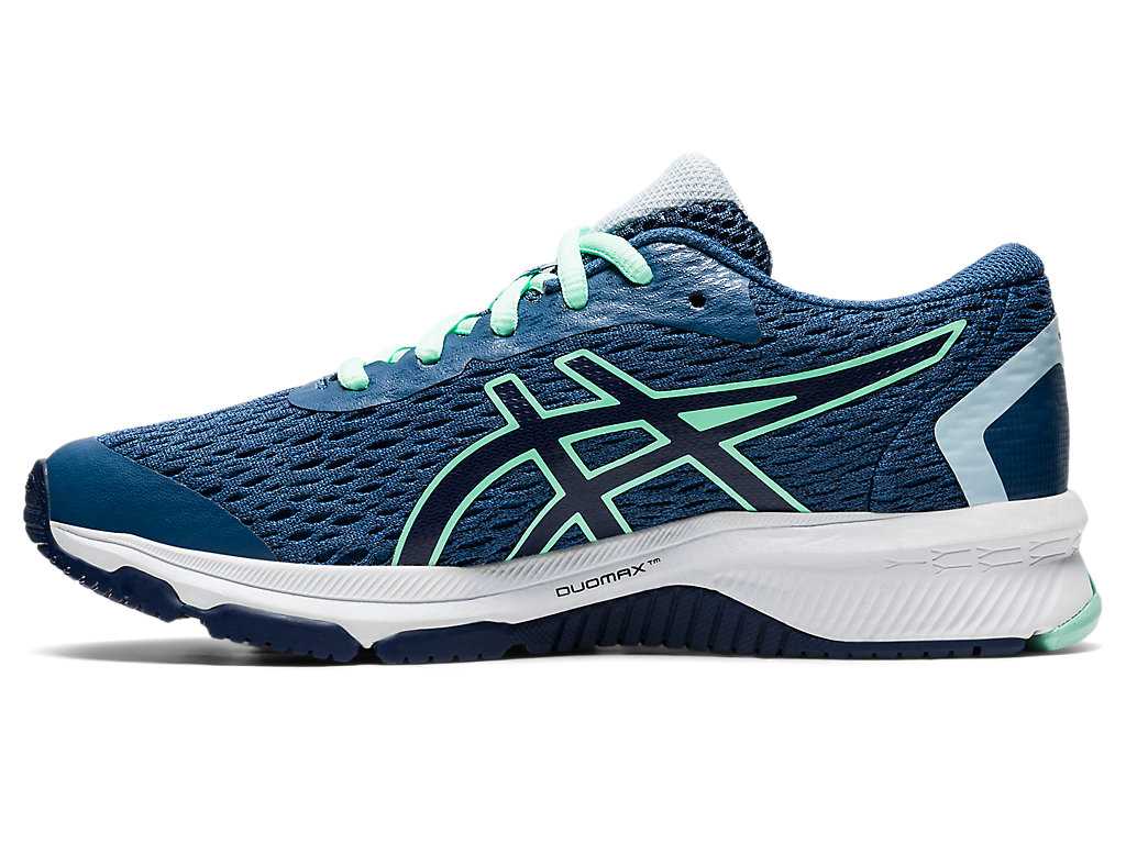 Buty do Biegania Dziecięce Asics Gt-1000 9 Grade School Niebieskie Czarne | 04675-GLVZ