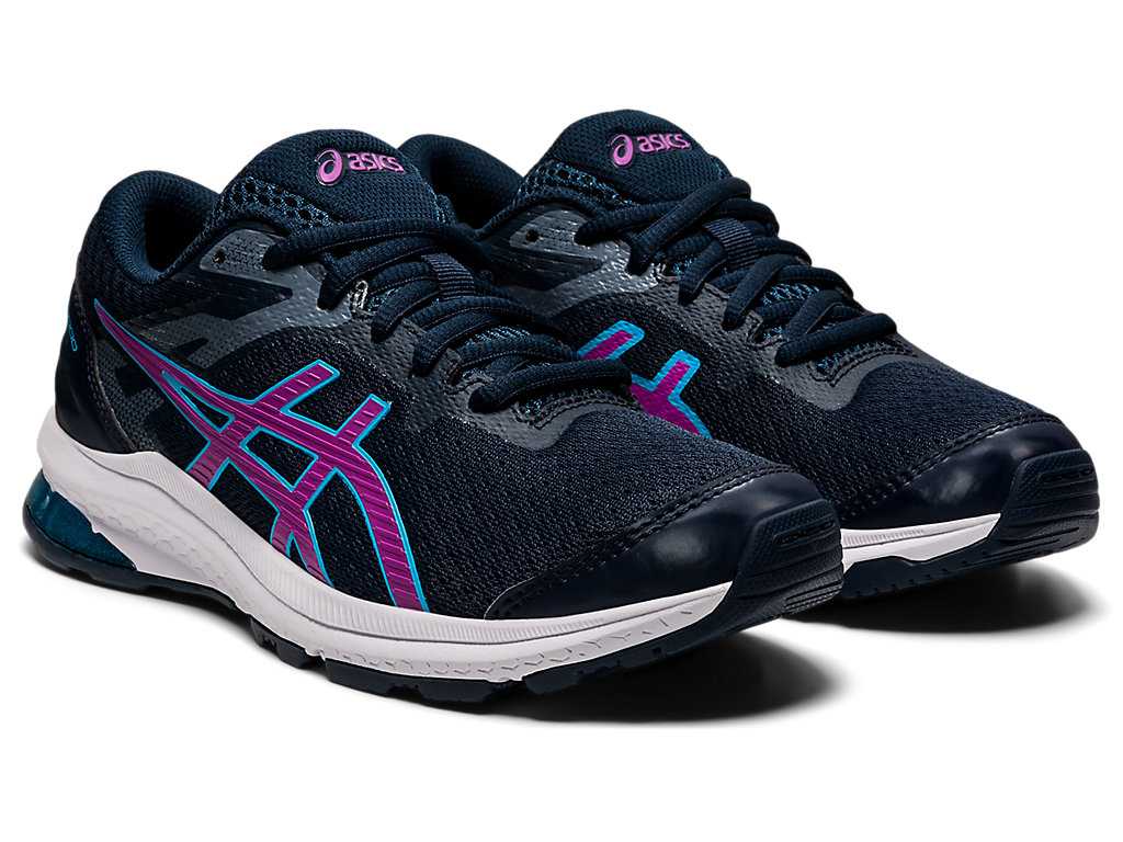 Buty do Biegania Dziecięce Asics Gt-1000 10 Grade School Fioletowe Białe | 07843-ESQX