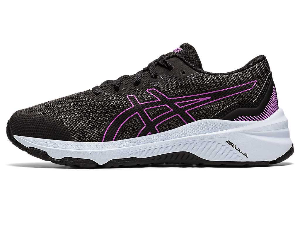 Buty do Biegania Dziecięce Asics Gt-1000 11 Grade School Czarne | 08352-CZJF