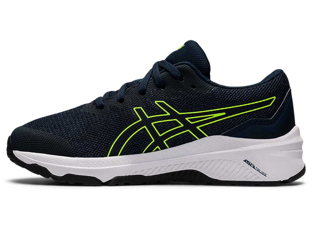 Buty do Biegania Dziecięce Asics Gt-1000 11 Grade School Czarne | 42079-BYSW