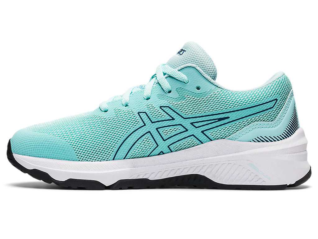 Buty do Biegania Dziecięce Asics Gt-1000 11 Grade School Czarne | 58671-QEDV