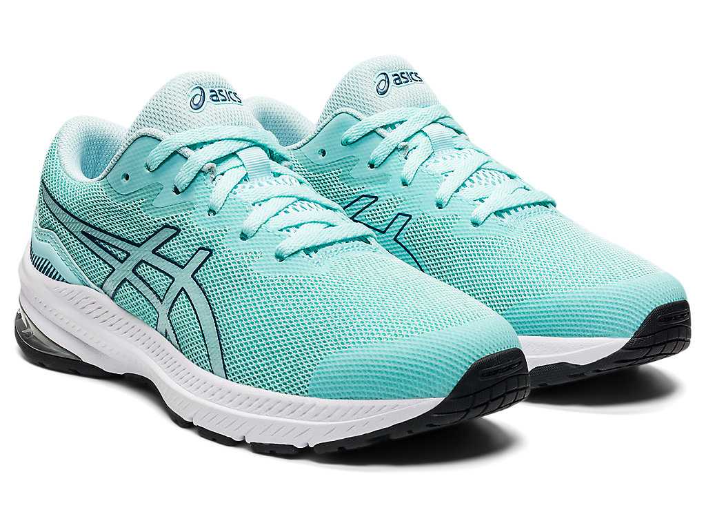 Buty do Biegania Dziecięce Asics Gt-1000 11 Grade School Czarne | 58671-QEDV