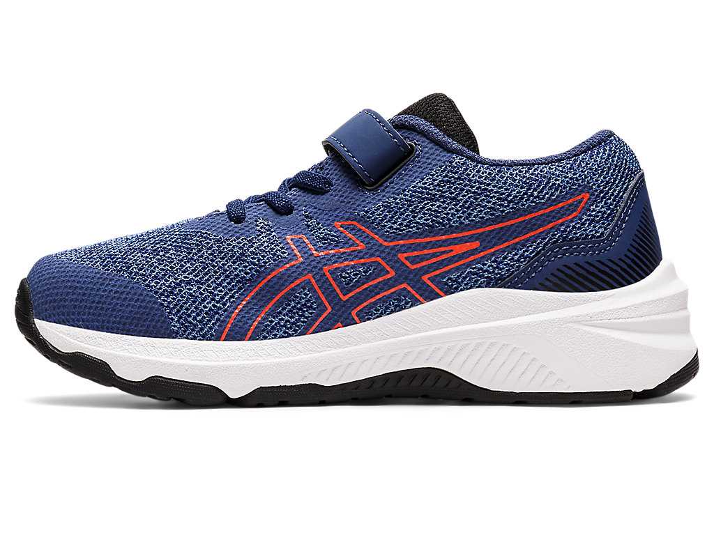 Buty do Biegania Dziecięce Asics Gt-1000 11 Pre-school Niebieskie Niebieskie | 62893-HUZK