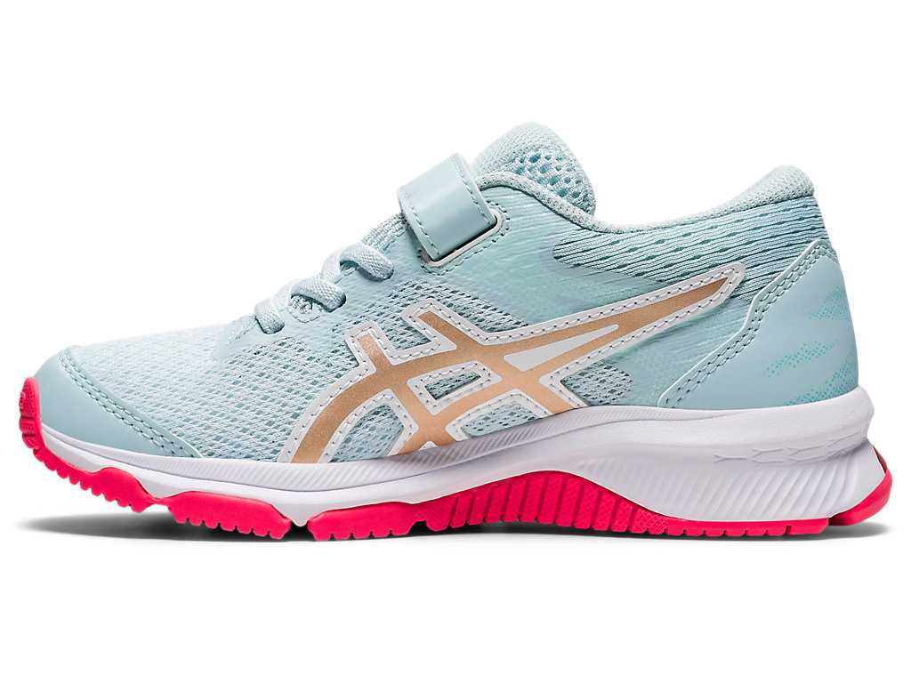 Buty do Biegania Dziecięce Asics Gt-1000 10 Pre-school Pomarańczowe | 64251-KXYV