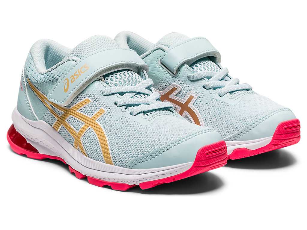 Buty do Biegania Dziecięce Asics Gt-1000 10 Pre-school Pomarańczowe | 64251-KXYV