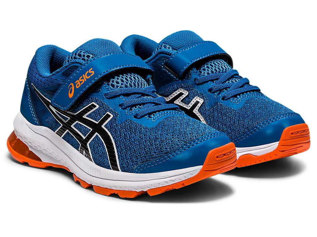 Buty do Biegania Dziecięce Asics Gt-1000 10 Pre-school Pomarańczowe | 65324-QPED