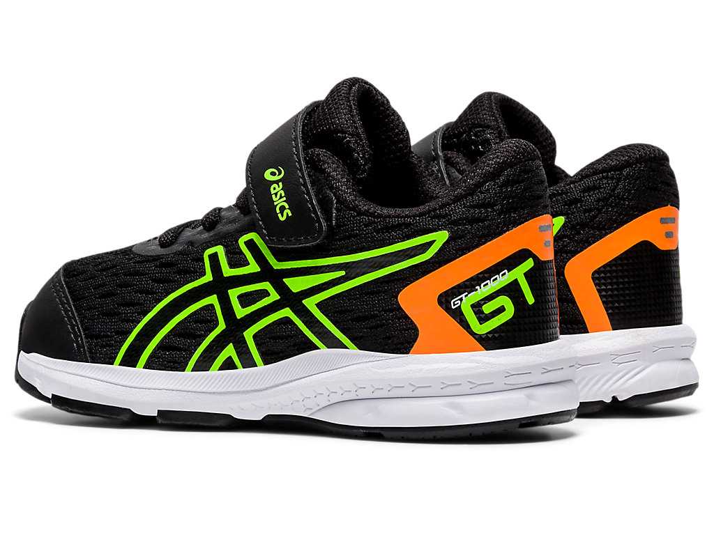 Buty do Biegania Dziecięce Asics Gt-1000 9 Size Czarne Zielone | 69537-YQZN