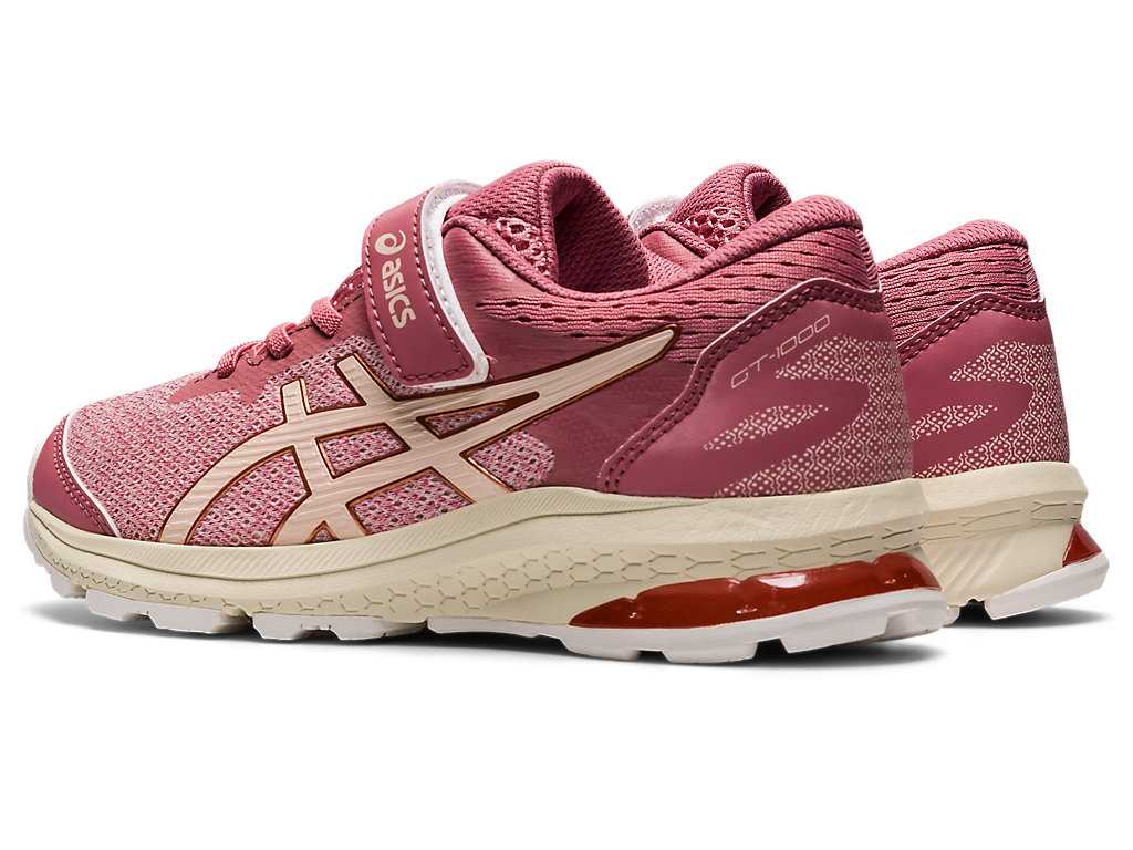 Buty do Biegania Dziecięce Asics Gt-1000 10 Pre-school Pomarańczowe | 71640-CVXH