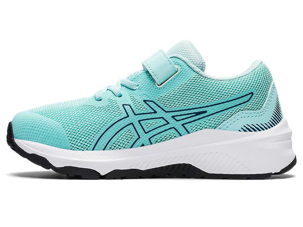 Buty do Biegania Dziecięce Asics Gt-1000 11 Pre-school Niebieskie Niebieskie | 76081-DWMF