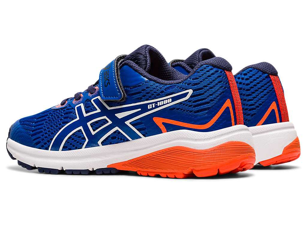 Buty do Biegania Dziecięce Asics Gt-1000 8 Pre-school Królewski Niebieski Królewski Niebieski | 78025-GYOK