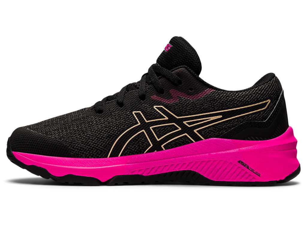 Buty do Biegania Dziecięce Asics Gt-1000 11 Grade School Czarne | 83750-PGXY