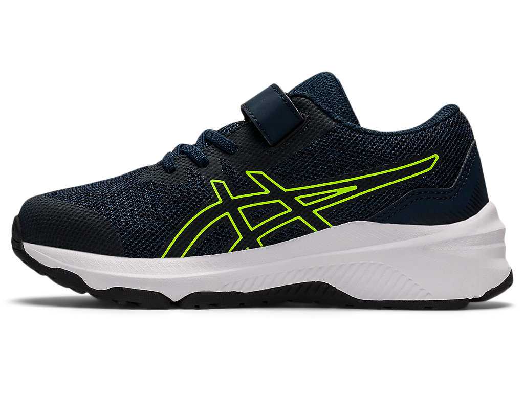 Buty do Biegania Dziecięce Asics Gt-1000 11 Pre-school Niebieskie Niebieskie | 93176-PFUQ