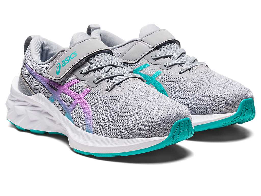 Buty do Biegania Dziecięce Asics Novablast 2 Pre-school Szare Lawenda | 28493-NUJX