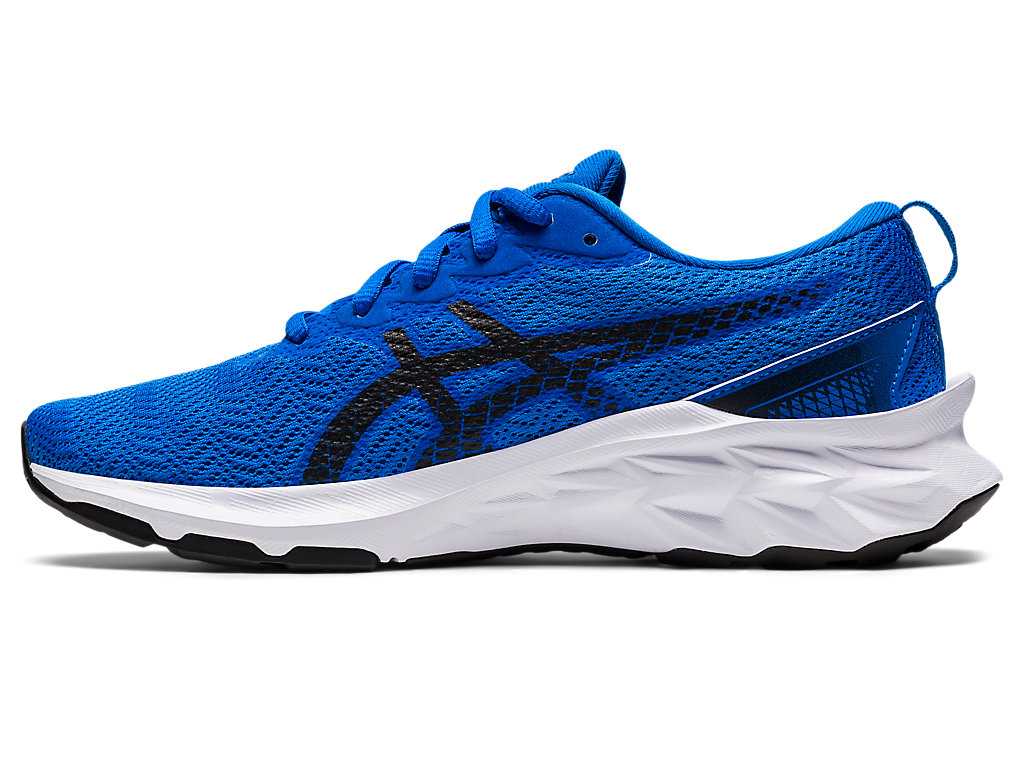 Buty do Biegania Dziecięce Asics Novablast 2 Grade School Czarne Białe | 37091-KLSF