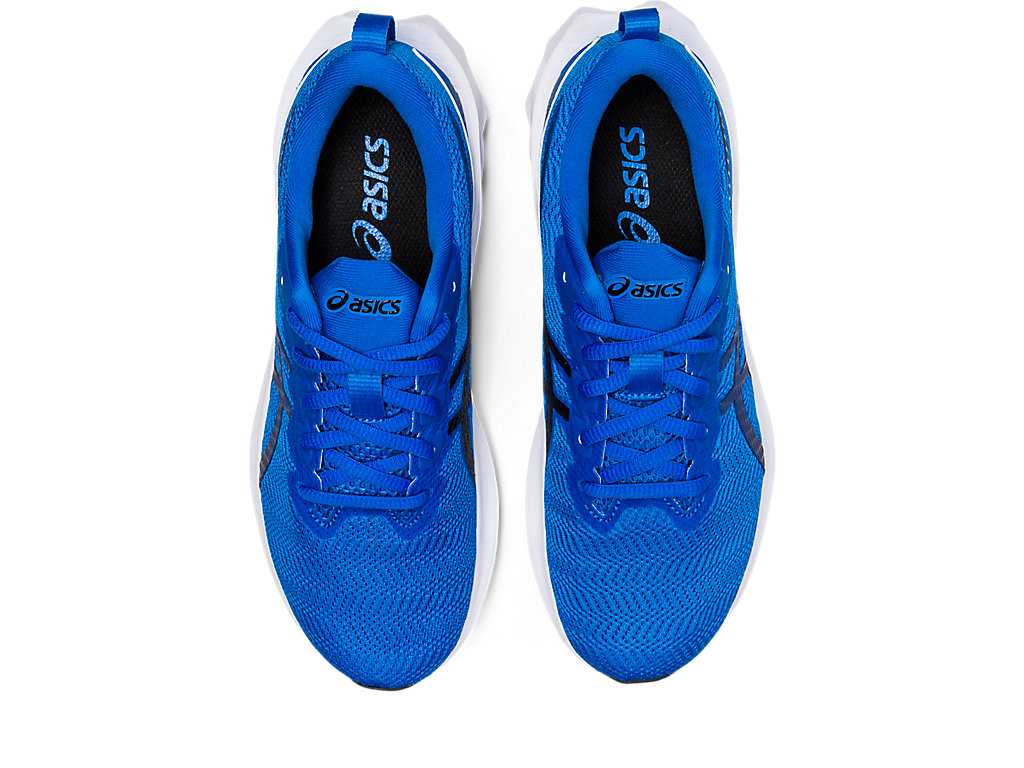 Buty do Biegania Dziecięce Asics Novablast 2 Grade School Czarne Białe | 37091-KLSF