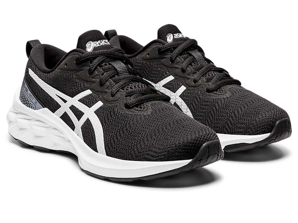 Buty do Biegania Dziecięce Asics Novablast 2 Grade School Czarne Białe | 46085-BXTU