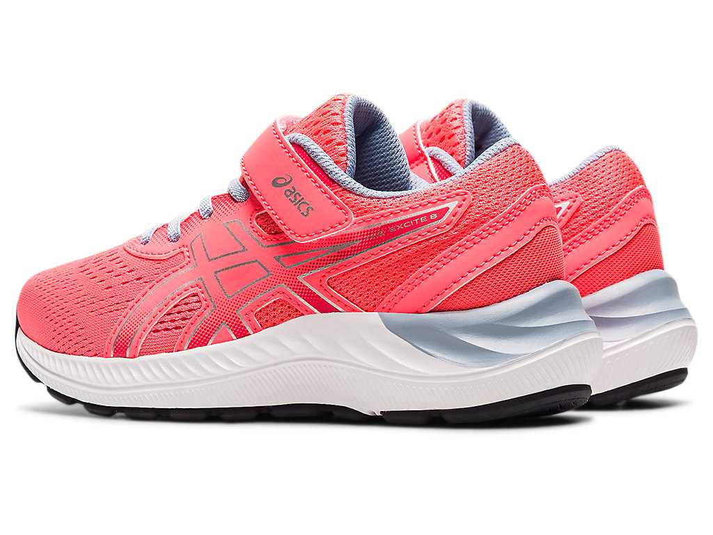 Buty do Biegania Dziecięce Asics Pre Excite 8 Pre-school Koralowe Srebrne | 10867-SHCO