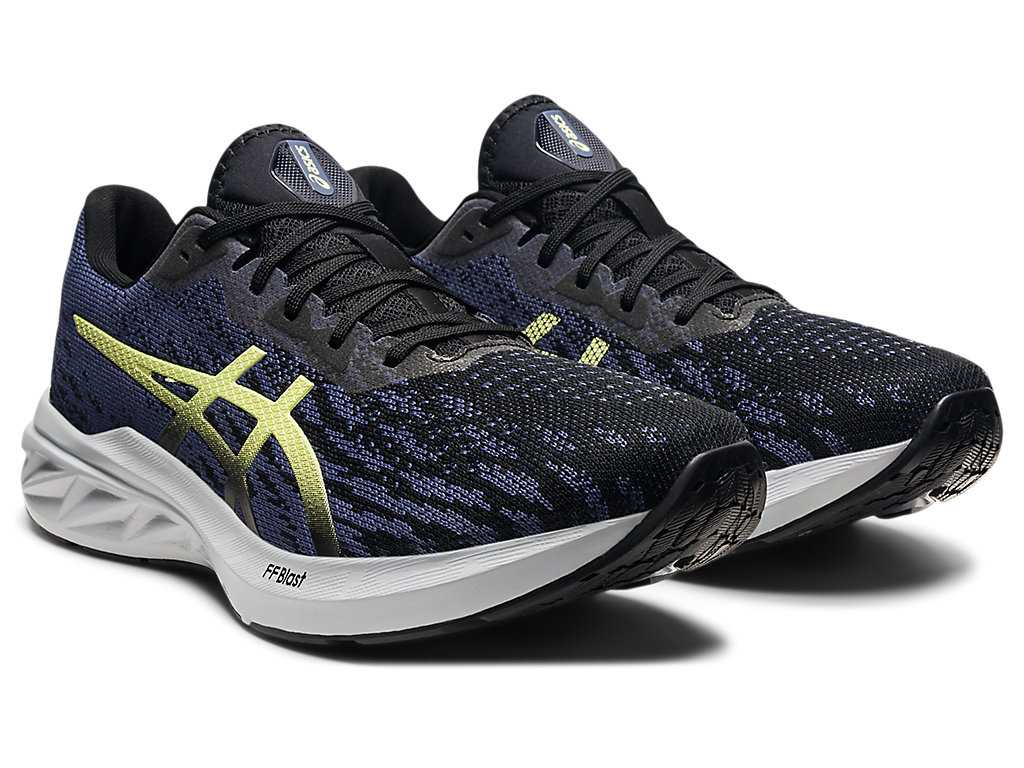 Buty do Biegania Męskie Asics Dynablast 2 Czarne Żółte | 04526-QMSC