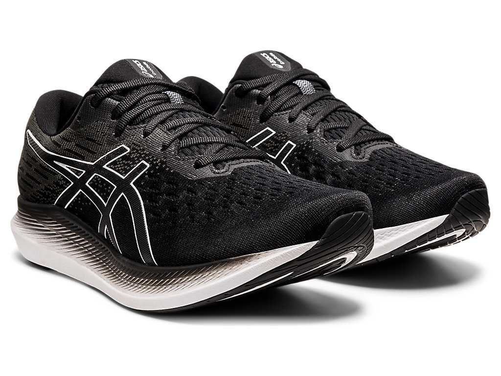 Buty do Biegania Męskie Asics Evoride 2 (2e) Czarne Białe | 41590-QVPR