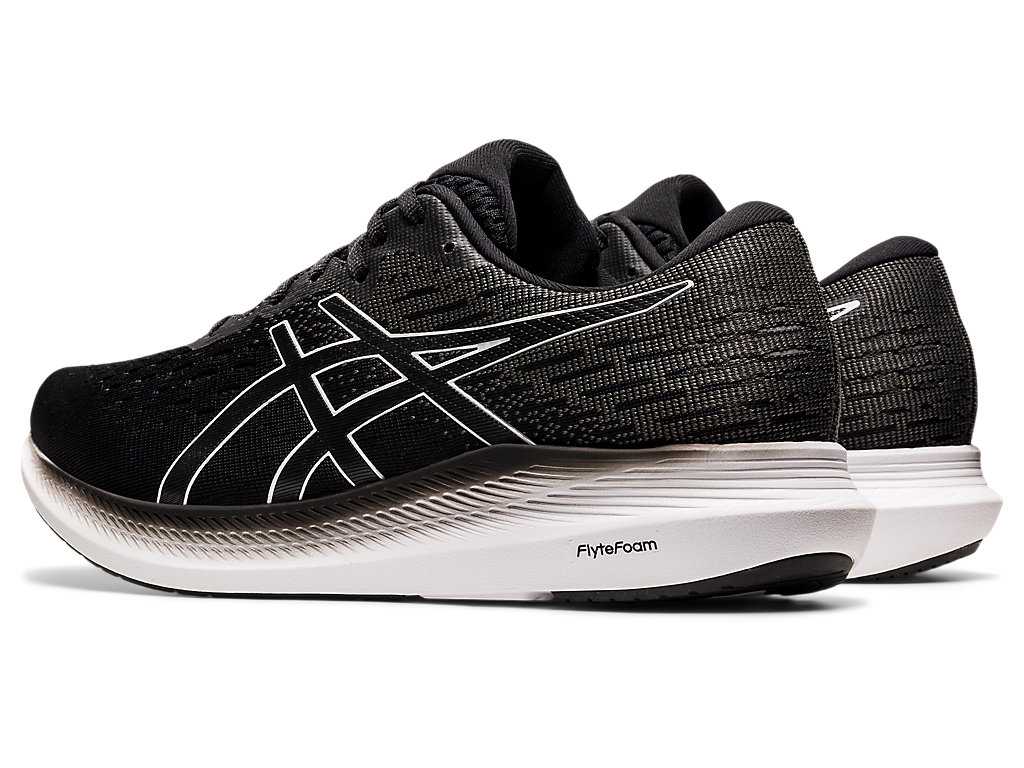 Buty do Biegania Męskie Asics Evoride 2 (2e) Czarne Białe | 41590-QVPR