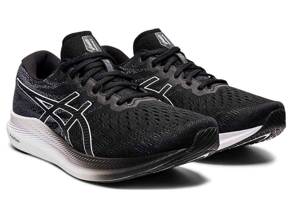 Buty do Biegania Męskie Asics Evoride 3 Czarne Białe | 98375-AZBL