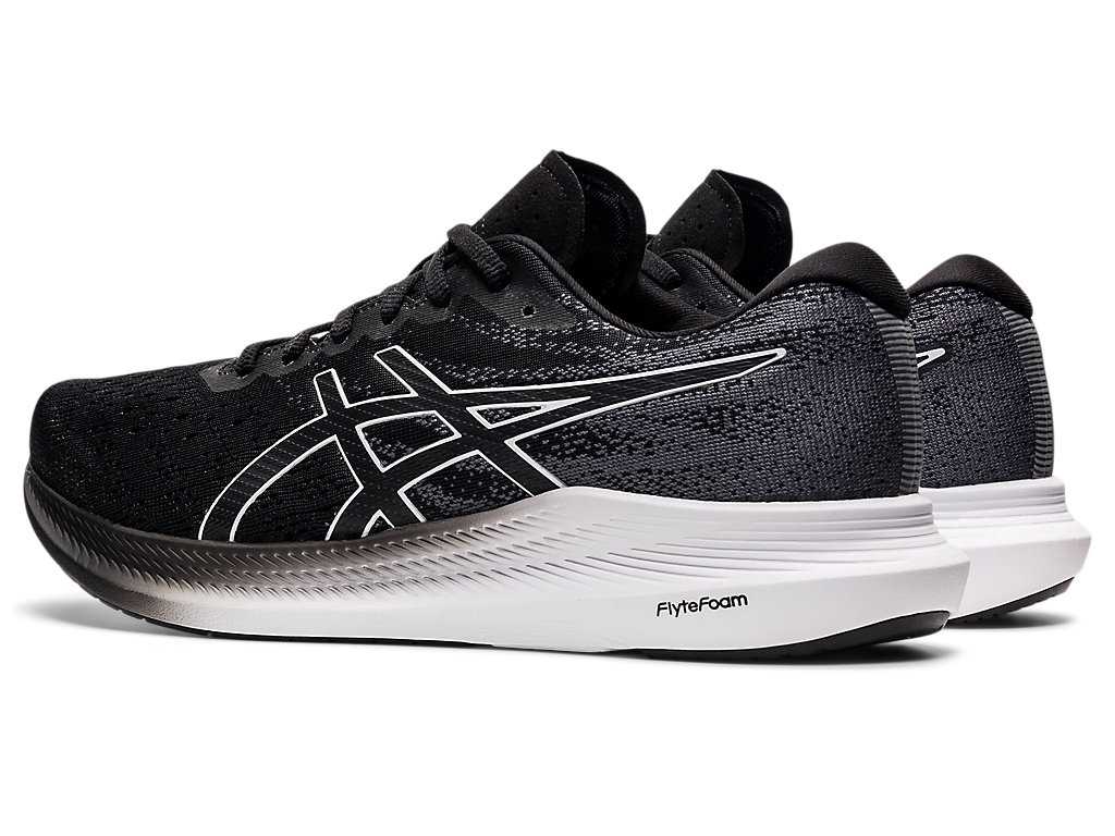 Buty do Biegania Męskie Asics Evoride 3 Czarne Białe | 98375-AZBL