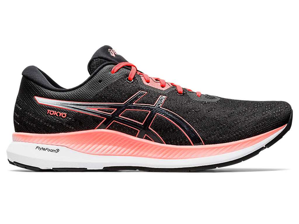 Buty do Biegania Męskie Asics Evoride Tokyo Czarne Czerwone | 07524-YVOL