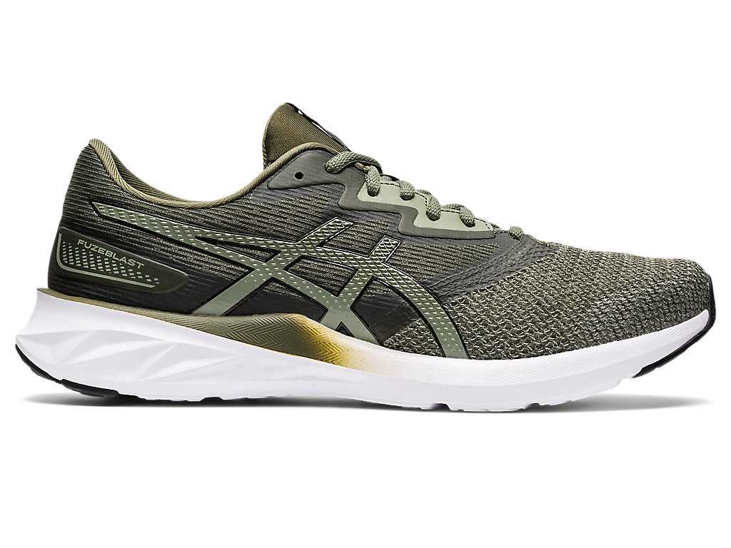 Buty do Biegania Męskie Asics Fuzeblast Zielone Czarne | 01346-PTJY