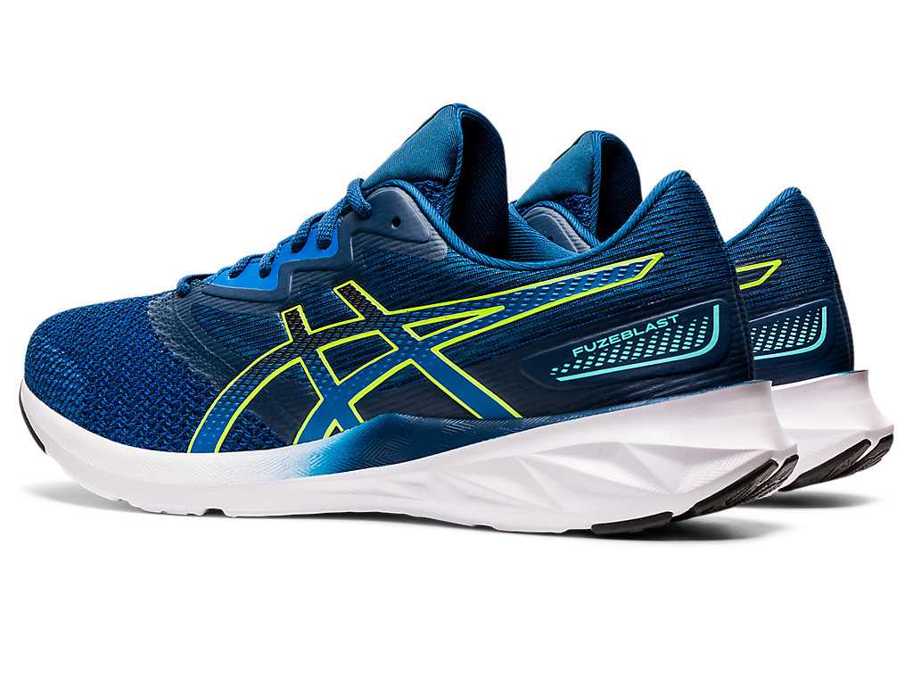 Buty do Biegania Męskie Asics Fuzeblast Zielone | 31506-GNCE