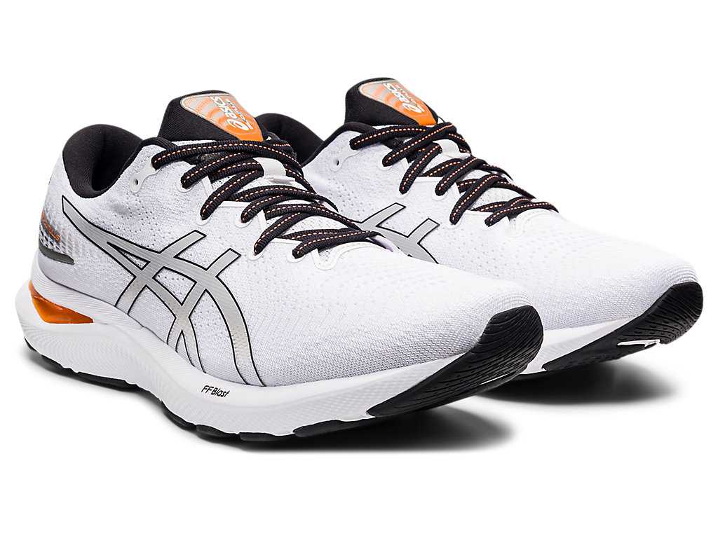 Buty do Biegania Męskie Asics Gel-cumulus 24 Białe Szare | 05496-ULEX