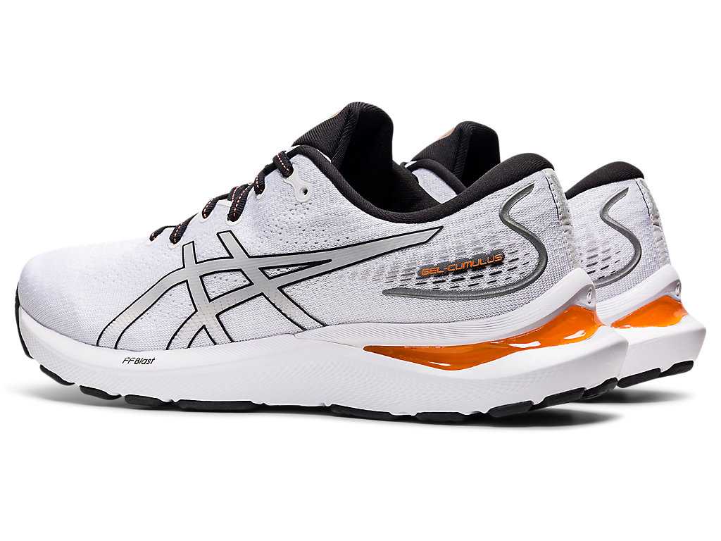 Buty do Biegania Męskie Asics Gel-cumulus 24 Białe Szare | 05496-ULEX