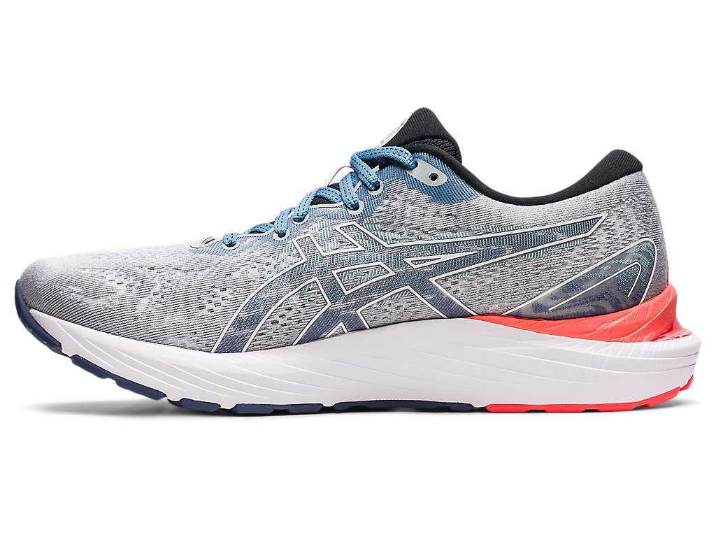 Buty do Biegania Męskie Asics Gel-cumulus 23 Szare Białe | 06732-ZTKI