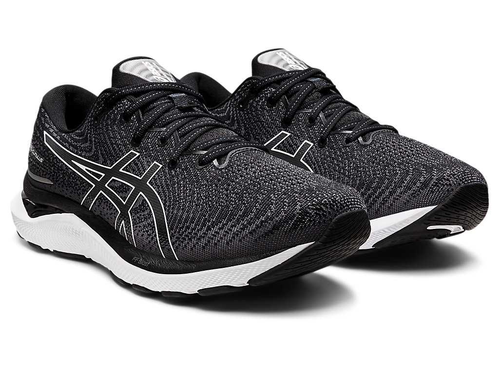 Buty do Biegania Męskie Asics Gel-cumulus 24 (2e) Szare Białe | 37409-MTHR