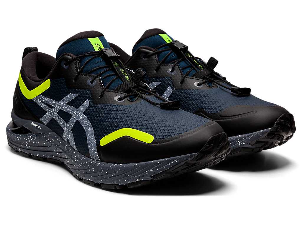 Buty do Biegania Męskie Asics Gel-cumulus 23 Awl Niebieskie Żółte | 72589-UHVQ