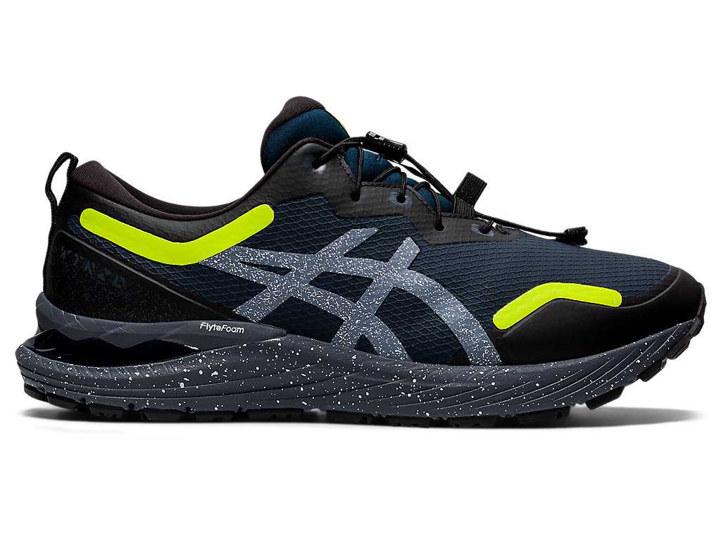 Buty do Biegania Męskie Asics Gel-cumulus 23 Awl Niebieskie Żółte | 72589-UHVQ