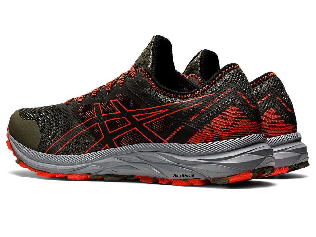 Buty do Biegania Męskie Asics Gel-excite Trailowe Zielone Różowe | 26875-SYKG