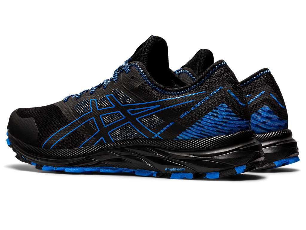 Buty do Biegania Męskie Asics Gel-excite Trailowe Czarne Niebieskie | 36710-CVZQ