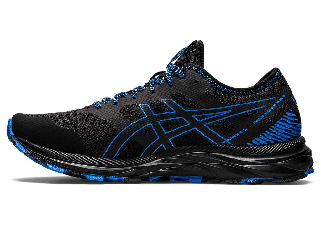 Buty do Biegania Męskie Asics Gel-excite Trailowe Czarne Niebieskie | 36710-CVZQ