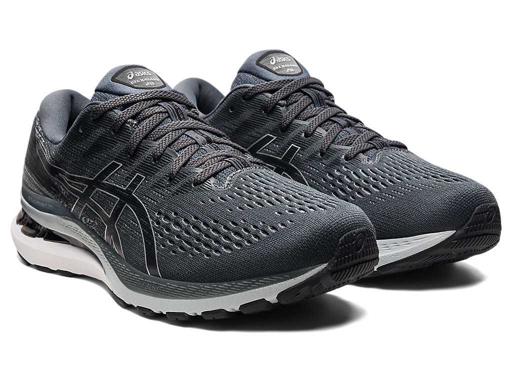 Buty do Biegania Męskie Asics Gel-kayano 28 (4e) Szare Czarne | 02785-MLVN