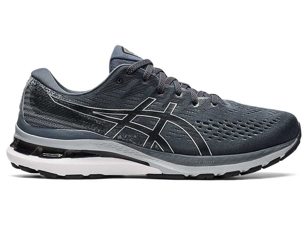 Buty do Biegania Męskie Asics Gel-kayano 28 (4e) Szare Czarne | 02785-MLVN