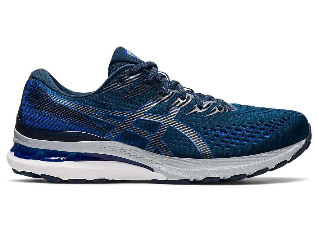 Buty do Biegania Męskie Asics Gel-kayano 28 Niebieskie Niebieskie | 10879-QOSM