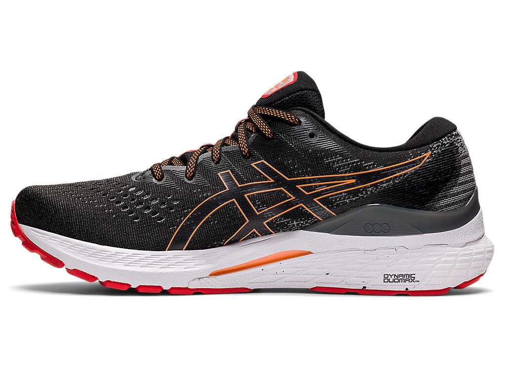 Buty do Biegania Męskie Asics Gel-kayano 28 Czarne Szare | 21096-CKPV