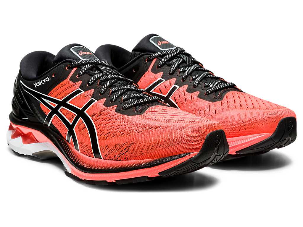 Buty do Biegania Męskie Asics Gel-kayano 27 Tokyo Czerwone Czarne | 21365-AUMY