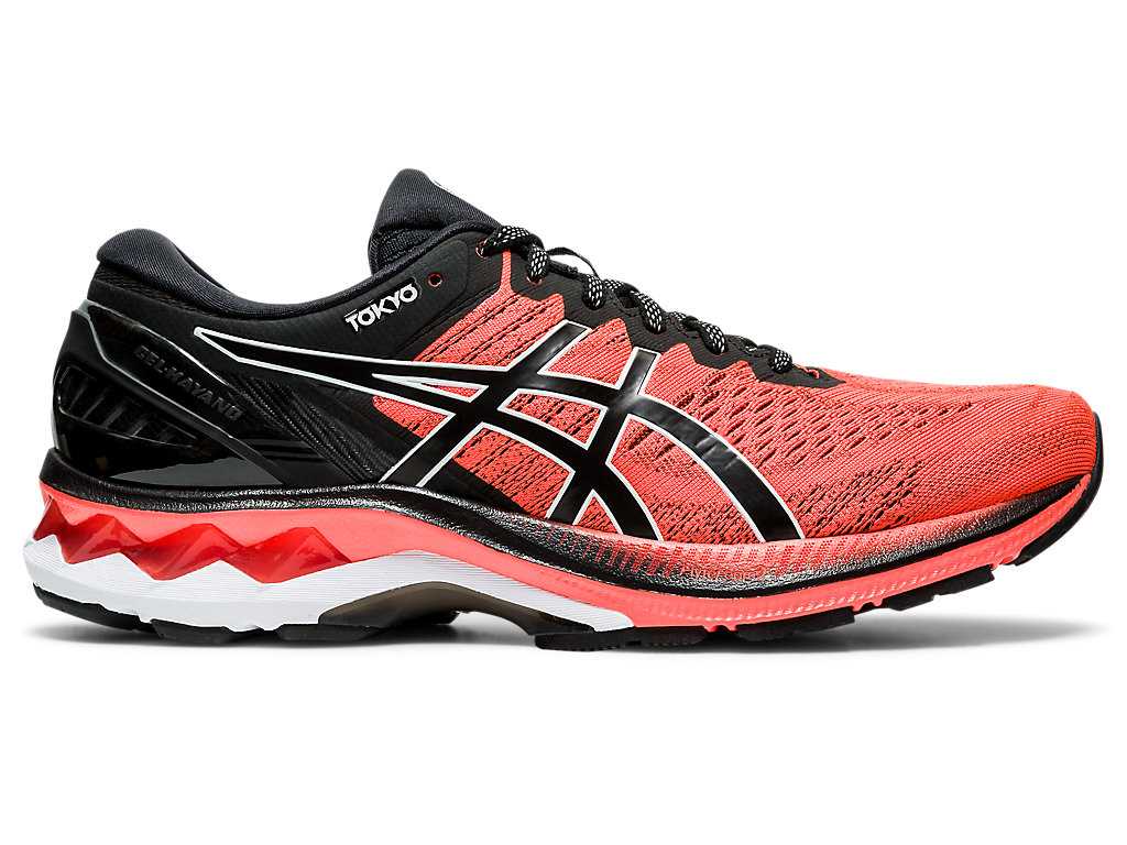 Buty do Biegania Męskie Asics Gel-kayano 27 Tokyo Czerwone Czarne | 21365-AUMY